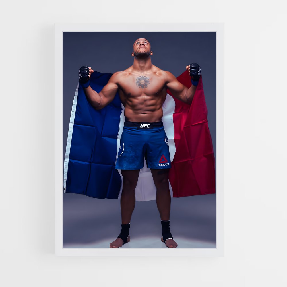 Poster Ciryl de gane – affiche MMA (vue 3)
